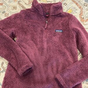 Patagonia Women's Burgundy Fleece Pullover